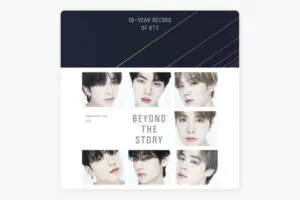 Prva službena biografija benda BTS  “Beyond the Story: 10-Year Record of BTS”