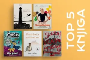 Top 5 domaćih i stranih knjiga u listopadu