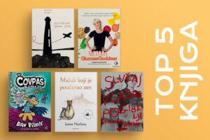 Top 5 domaćih i stranih knjiga u listopadu