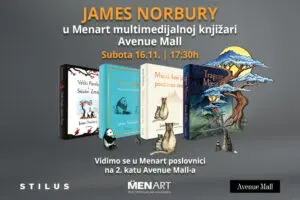 James Norbury u Menart multimedijalnoj knjižari !