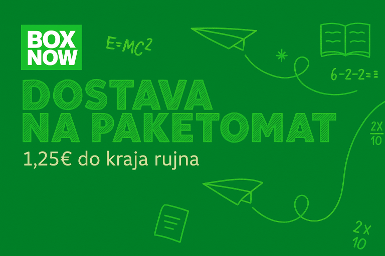 BoxNow dostava u rujnu samo 1,25 eura!