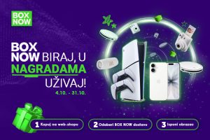 Nagradna igra „BOX NOW biraj, u nagradama uživaj!“