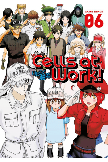 Cells At Work!, Vol. 06 (Manga) - naslovnica