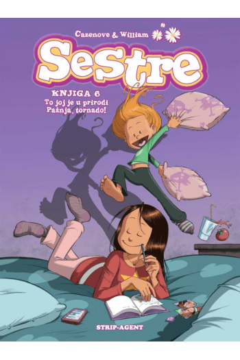 Sestre knjiga 6. – To joj je u prirodi / Pažnja, tornado! (Strip) - naslovnica