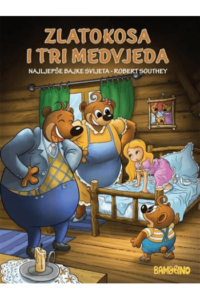 Mala Slikovnica - Zlatokosa i tri medvjeda - naslovnica