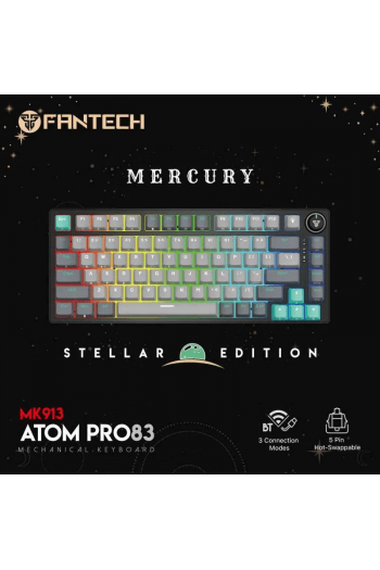 Tipkovnica gaming žična mehanička Fantech Atom PRO 83 red SW.MK913 Mercury - slika proizvoda