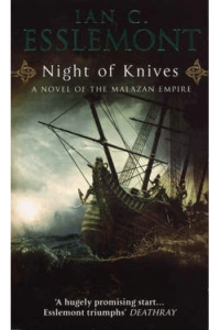 Night of Knives (Malazan Empire #01) - naslovnica
