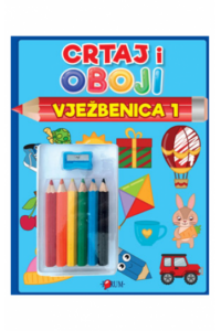 Crtaj i oboji - Vježbenica 1-4 - naslovnica