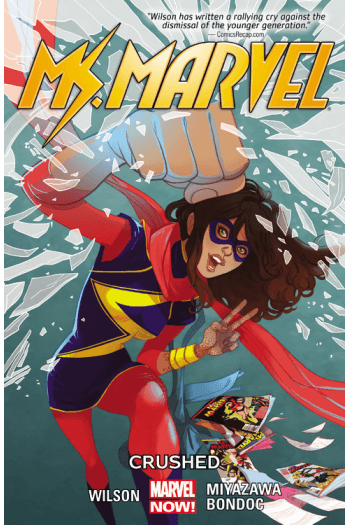 Ms. Marvel Vol. 3: Crushed (Strip) - naslovnica
