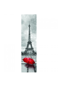 3D bookmark Paris in red