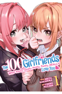 100 Girlfriends Who Really, Really, Really, Really, Really Love You Vol. 1 (Manga) - naslovnica