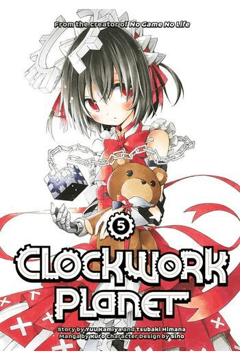 Clockwork Planet, Vol. 05 (Manga) - naslovnica