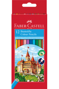 Boje drvene 12 boja Faber Castell 120112 blister - slika proizvoda