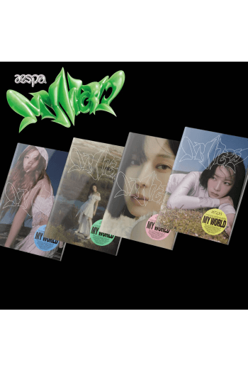 Aespa - My World (3Rd Mini Album) [Tabloid Ver.] CD - omot
