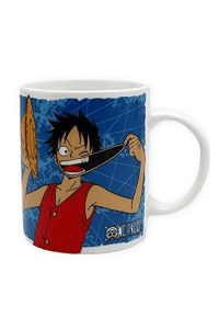 ONE PIECE - Mug - 320 ml - Luffy & Emblem - porcl. with box - slika proizvoda