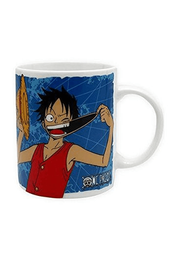 ONE PIECE - Mug - 320 ml - Luffy & Emblem - porcl. with box - slika proizvoda