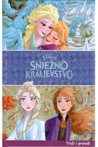 Disney: Snježno kraljevstvo - Traži i pronađi - naslovnica
