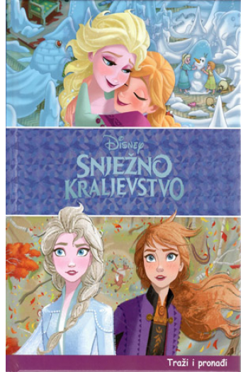 Disney: Snježno kraljevstvo - Traži i pronađi - naslovnica