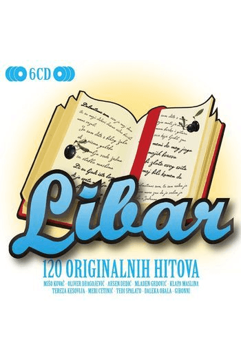 Razni izvođači - Libar- 120 originalnih hitova CD - omot
