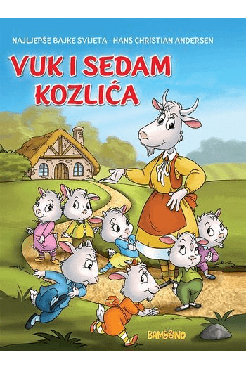Vuk i 7 kozlića 265x195 mm (Slikovnica) - naslovnica