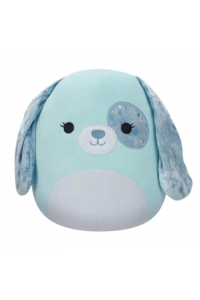 Squishmallows 30Cm - Linnea - Svijetlo Plavi Baršunasti Pas Sa Svijetlo Plavim Ušima