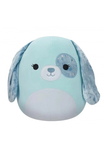 Squishmallows 30Cm - Linnea - Svijetlo Plavi Baršunasti Pas Sa Svijetlo Plavim Ušima - slika proizvoda