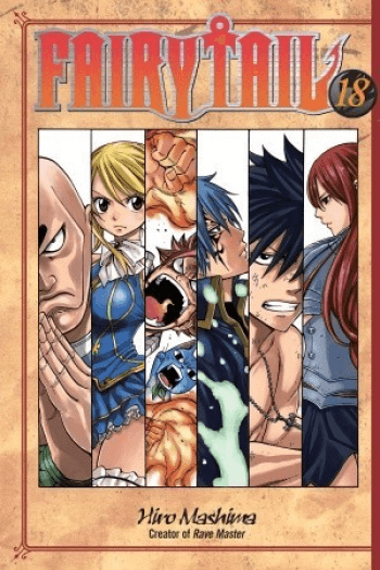 Fairy Tail, Vol. 18 (Manga) - naslovnica