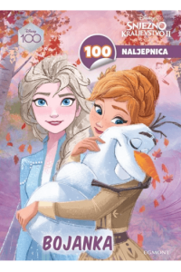 Frozen II bojanka +100 naljepnica - naslovnica
