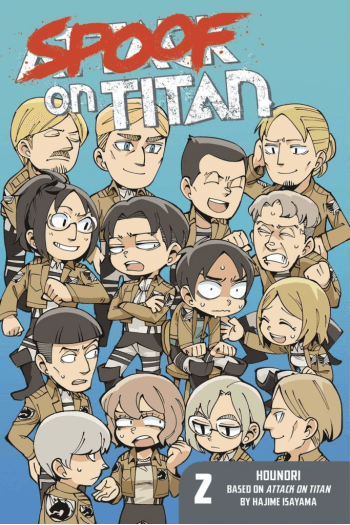 Attack On Titan: Spoof On Titan, Vol. 02 (Manga) - naslovnica