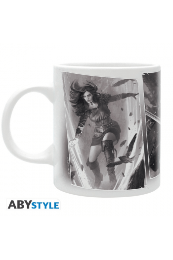 The Witcher - Mug - 320 Ml - Geralt, Ciri And Yennefer - Subli - slika proizvoda