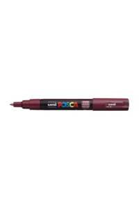 Marker Uni pc-1m Posca crveni_boja vina - slika proizvoda