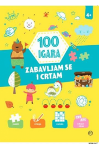 100 Igara zabavljam se i crtam 4+ - naslovnica