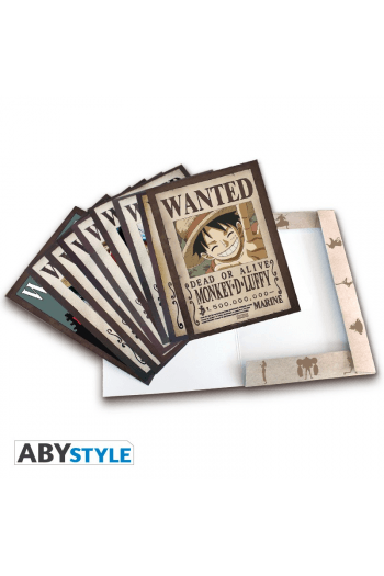 One Piece - Portfolio 9 Posters Wanted LuffyS Crew Wano (219,7) - slika proizvoda