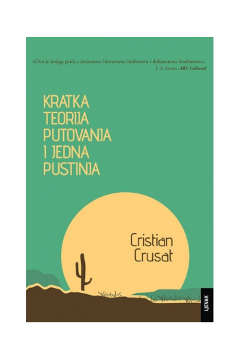 Kratka teorija putovanja i jedna pustinja - naslovnica
