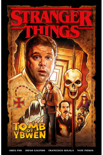 Stranger Things: The Tomb of Ybwen (Strip) - naslovnica
