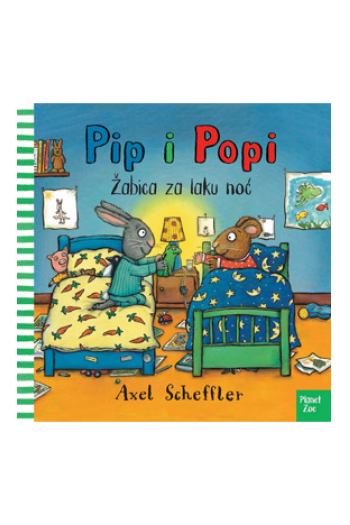 Pip i Popi: Žabica za laku noć (Slikovnica) - naslovnica