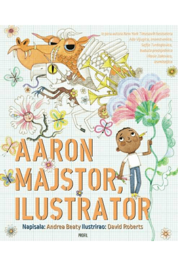 Aaron majstor, ilustrator (Slikovnica) - naslovnica