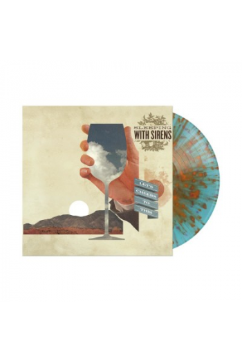 Sleeping With Sirens - Lets Cheers To This (Blue with Orange Spatter LP) LP - omot