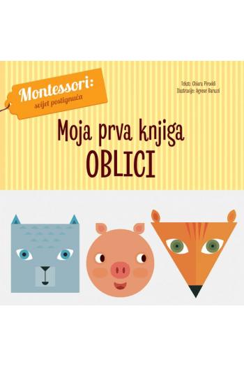Moja prva knjiga: Oblici (Slikovnica) - naslovnica