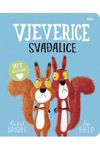 Vjeverice svađalice (Slikovnica) - naslovnica