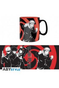 Jujutsu Kaisen - Mug - 460 ml - Group Black & White - With Box - slika proizvoda