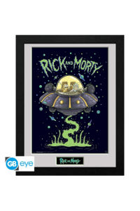 Rick And Morty - Framed Print Ship (300) - slika proizvoda