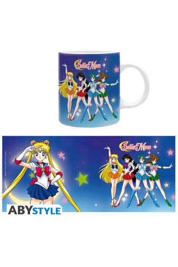 Sailor Moon - Mug - 320 Ml - Sailor Warriors - Subli - - slika proizvoda