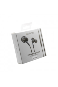 Hands free +class za Iphone 7,8,x,11,12,13,14 lightning crne - slika proizvoda
