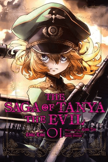 Saga of Tanya the Evil, Vol. 01 (Manga) - naslovnica