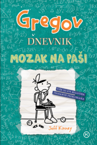 Gregov dnevnik 18: Mozak na paši - naslovnica