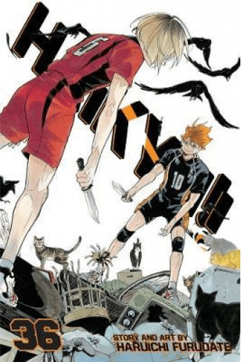 Haikyu!!, Vol. 36 (Manga) - naslovnica