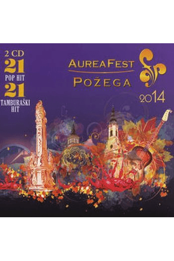 RAZNI IZVOĐAČI - Aurea fest Požega 2014 CD - omot