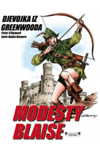Modesty Blaise #17: Djevojka iz Greenwooda (meki uvez) (Strip) - naslovnica