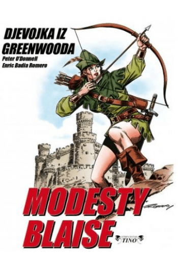 Modesty Blaise #17: Djevojka iz Greenwooda (meki uvez) (Strip) - naslovnica